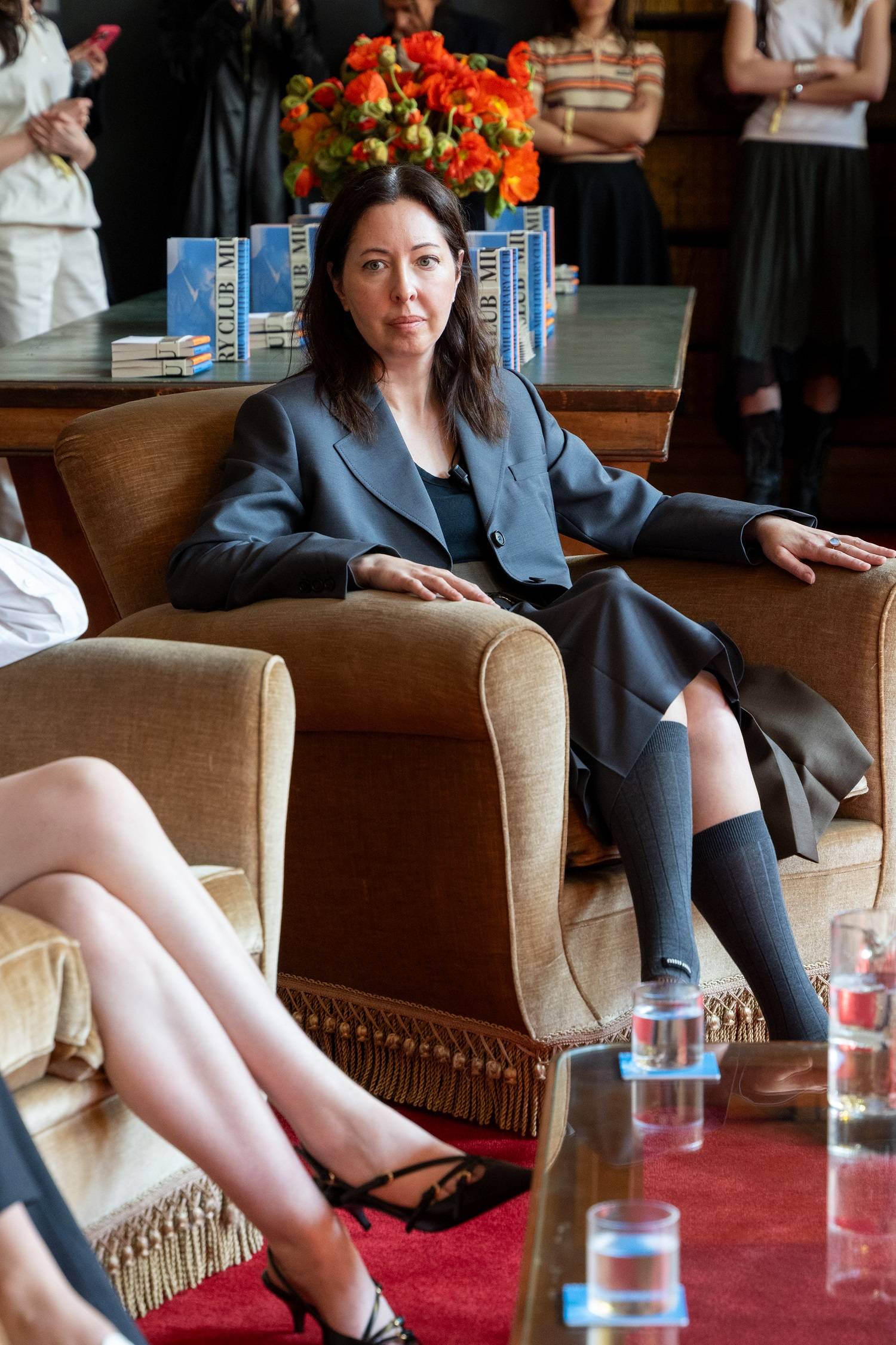 MIU MIU文学俱乐部首日回顾米兰，2025年4月9日“女性成长启示”