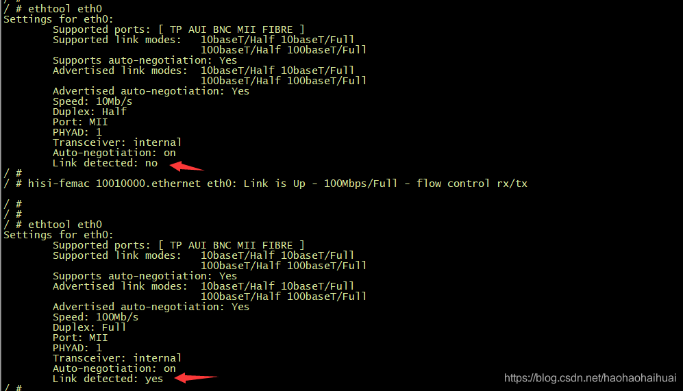 linux下看eth端口设置(linux eth0 eth1)